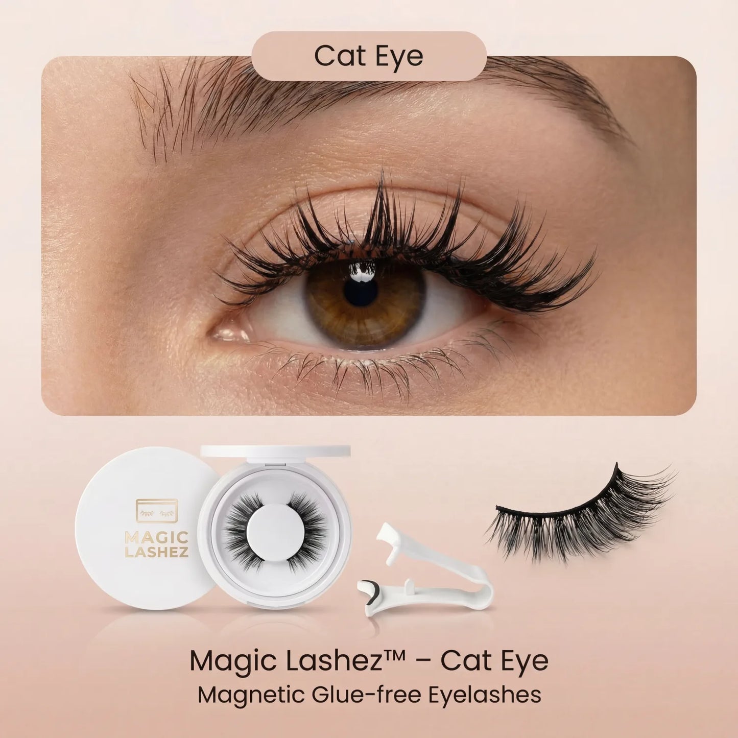 Magic Lashez™ - Magnetic Glue-free Eyelashes