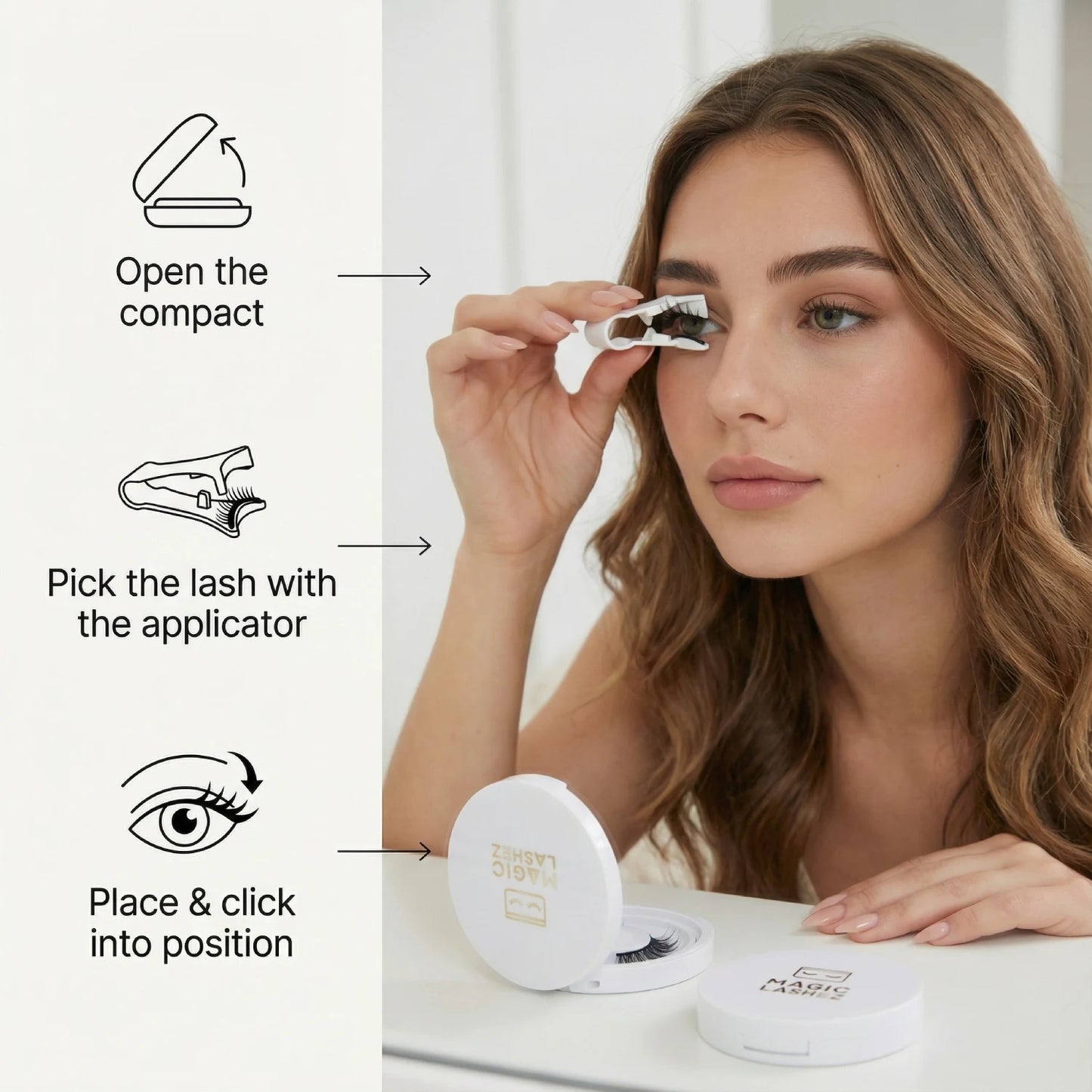 Magic Lashez™ - Magnetic Glue-free Eyelashes