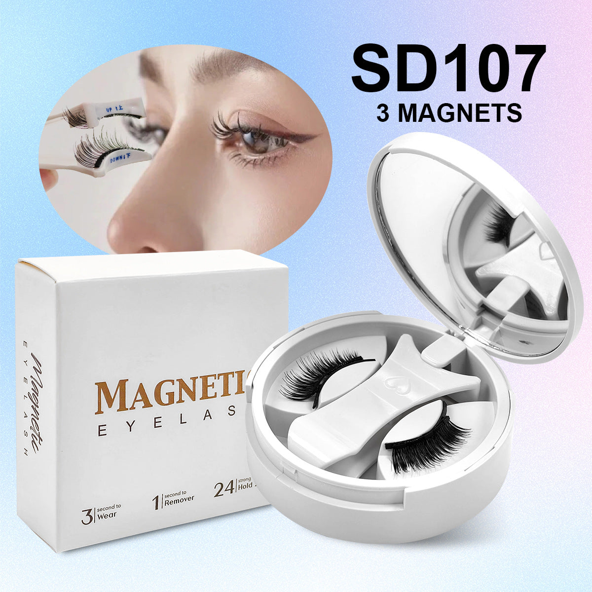 Natural Thick Magnetic Lashes