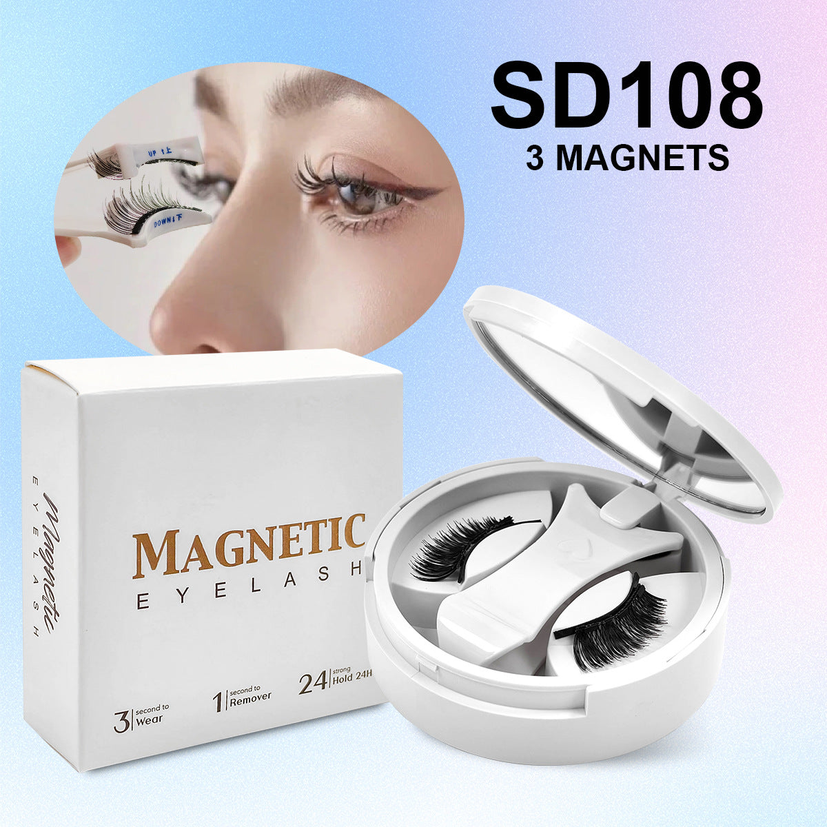 Natural Thick Magnetic Lashes
